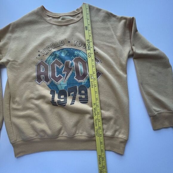 VINTAGE AC/DC Pullover Sweatshirt, XS - Picture 6 of 7